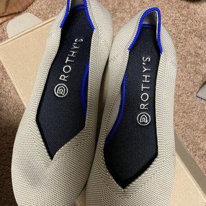 Rothy's Linen Size 9 Used In Good Condition w/Box